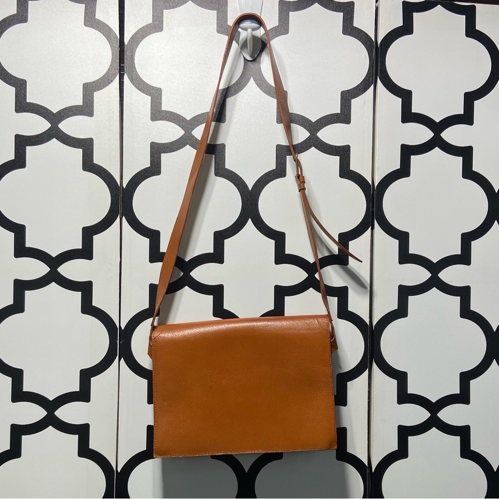 Crouch & Fitzgerald CrossBody Brown Leather Bag